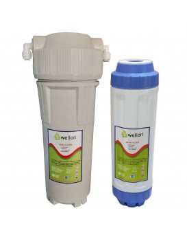 WELLON Anti-Oxidant Alkaline Filter for Whole House Water Filtration System (10 in)